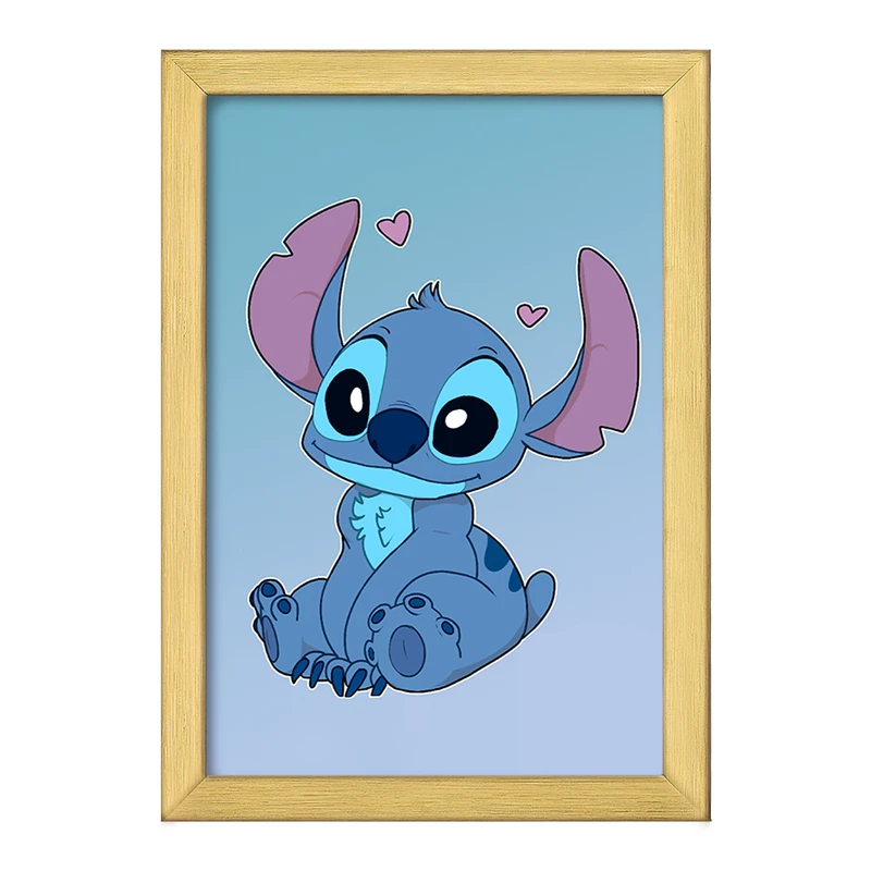 تابلو خندالو طرح استیچ (Stitch) کد 37184