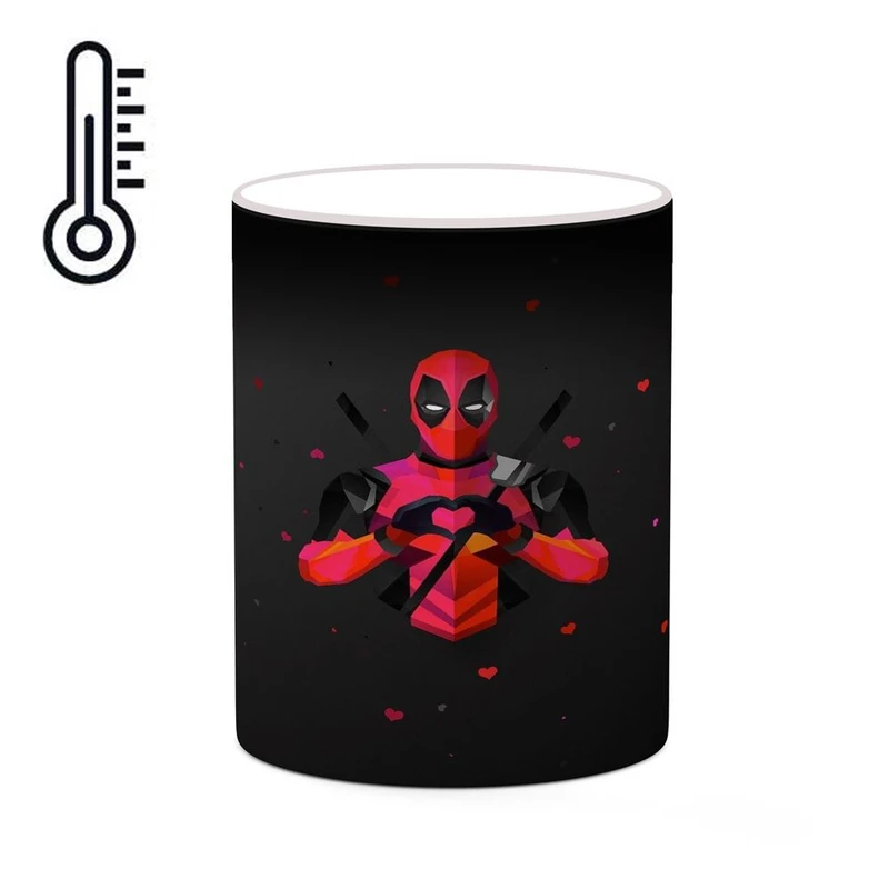 ماگ حرارتی کاکتی مدل ددپول Deadpool کد mgh38404