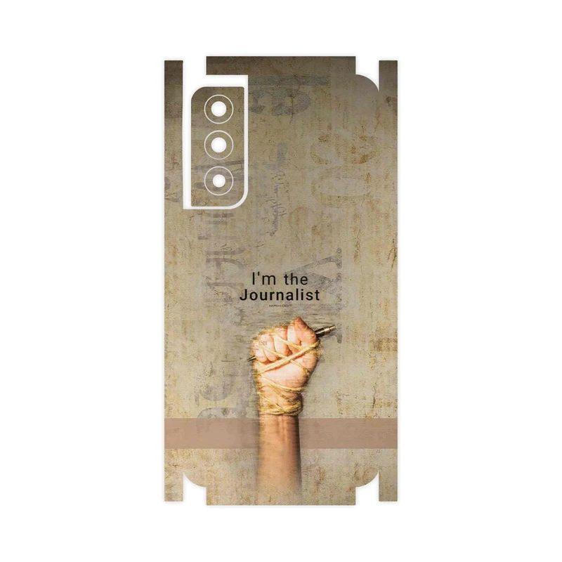 برچسب پوششی ماهوت مدل Journalist-FullSkin مناسب برای گوشی موبایل سامسونگ Galaxy S21 FE 5G