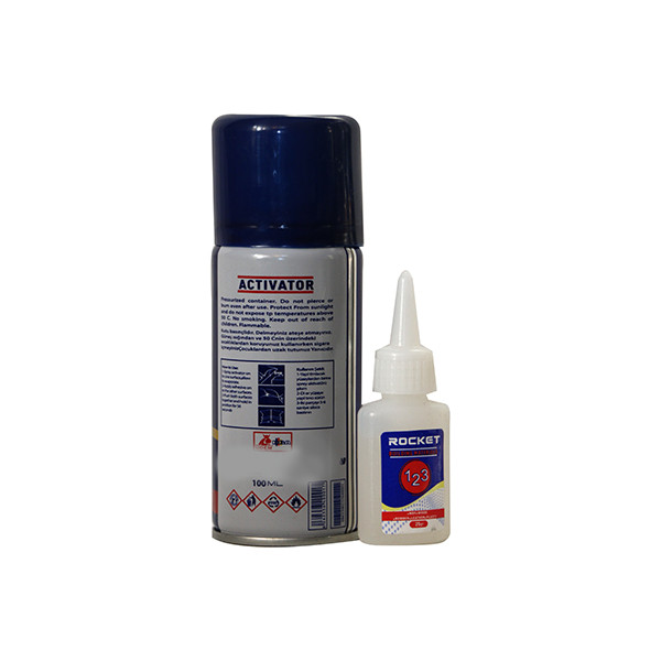 چسب 123 راکت مدل CH - 039 - حجم 100 میلی لیتر چسب 123 راکت مدل CH - 039 - حجم 100 میلی لیتر