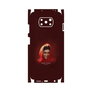 MAHOOT Portrait of an Indian Woman-FullSkin Cover Sticker for Xiaomi Poco X3 Pro