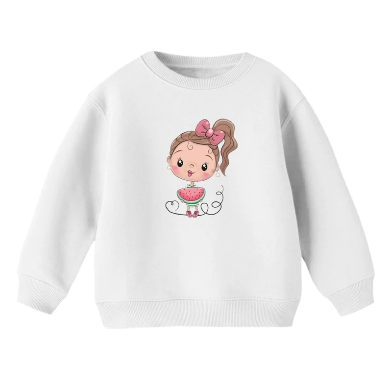 سویشرت بچگانه مدل دخترک یلدایی کد  11