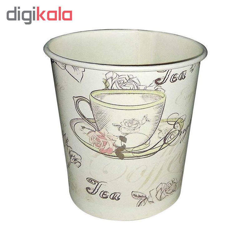 لیوان یکبار مصرف کاغذی الین پلاست مدل KGH3-20 بسته 20 عددی