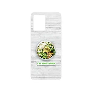 MAHOOT Im_vegetarian Cover Sticker for Oppo Reno 8 4G