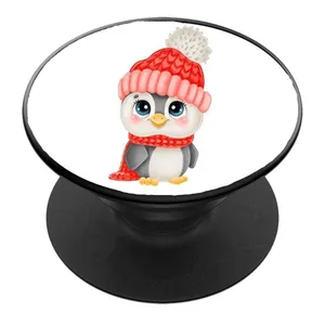 پایه نگهدارنده گوشی موبایل پاپ سوکت مدل پنگوئن کد 02