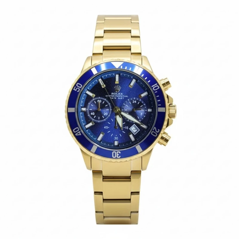 ساعت مچی عقربه‌ای کوارتز مردانه مدل سه موتور فعال کورنوگراف سابمارینر کد 001