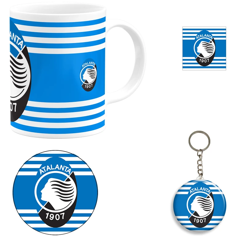 ست هدیه ماگ طرح باشگاه فوتبال آتالانتا مدل Atalanta B.C F.C کد B1