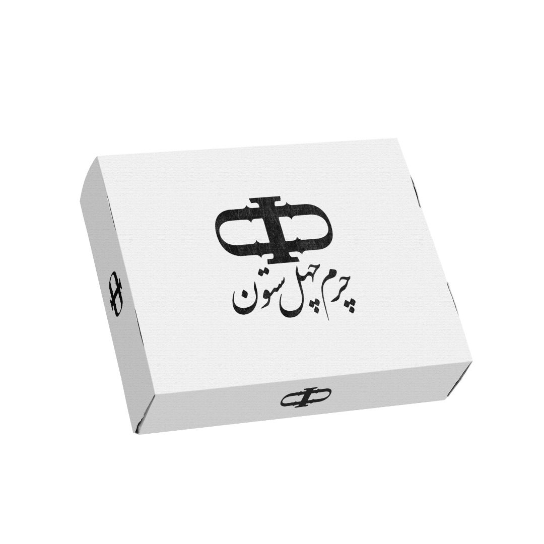 نیم بوت زنانه چرم چهل ستون کد 760-S - - 2