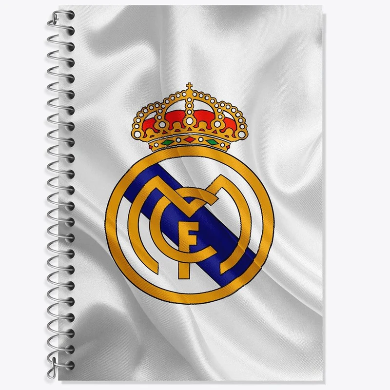 دفتر لغت 50 برگ خندالو مدل باشگاه رئال مادرید کد 26347