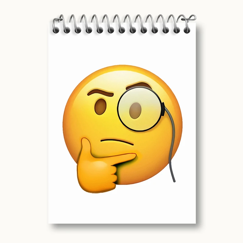 دفتر یادداشت 50 برگ خندالو مدل ایموجی کد 24677