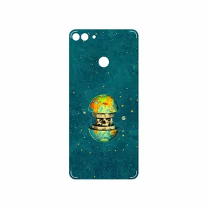 MAHOOT Collage of Earth Face Cover Sticker for Huawei Y9 2018