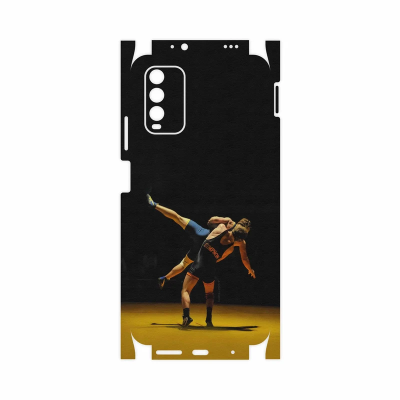 برچسب پوششی ماهوت مدل Wrestling-FullSkin مناسب برای گوشی موبایل شیائومی Redmi 9T