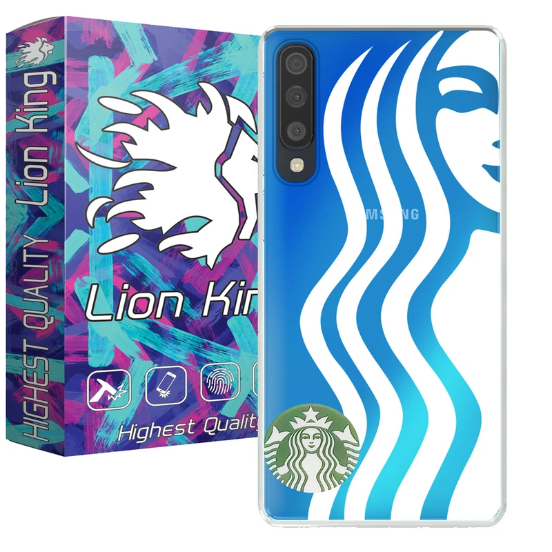 کاور لاین کینگ مدل هولوگرامی مناسب برای گوشی موبایل سامسونگ Galaxy A50/A50s/A30s