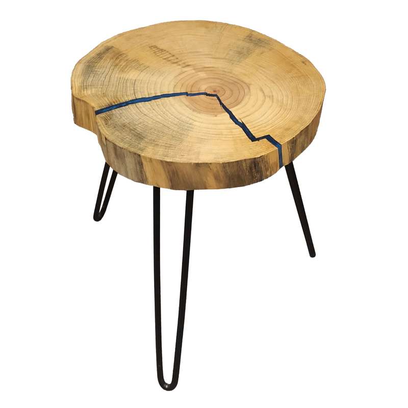 میز عسلی مدل روستیک
