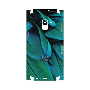MAHOOT Green Feather-FullSkin Cover Sticker for Samsung Galaxy A8 2018