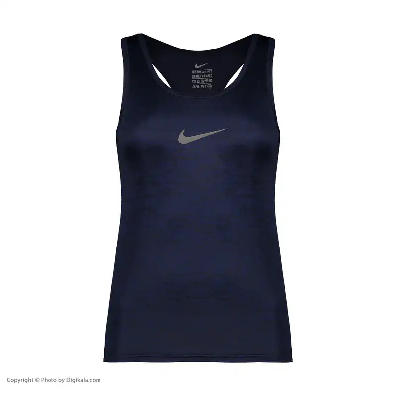 تاپ ورزشی زنانه مدل H001 رنگ سرمه‌ای