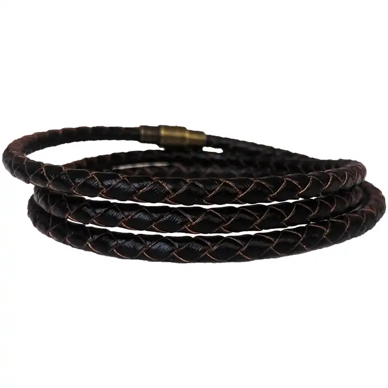 دستبند چرم وارک مدل رادین مدل rb300