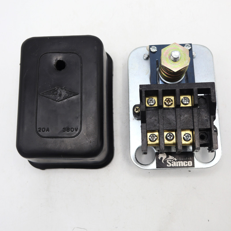 کلید اتومات کمپرسور هوا سامکو مدل سه فاز کد YP-03 کلید اتومات کمپرسور هوا سامکو مدل سه فاز کد YP-03