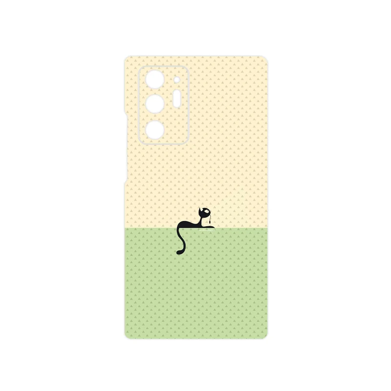 برچسب پوششی ماهوت مدل Minimal Internet Cat Icon مناسب برای گوشی موبایل سامسونگ Galaxy Note 20 Ultra