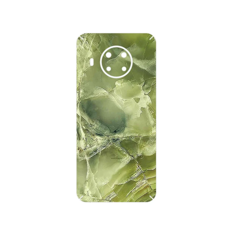 برچسب پوششی ماهوت مدل Green_Crystal_Marble مناسب برای گوشی موبایل نوکیا X20