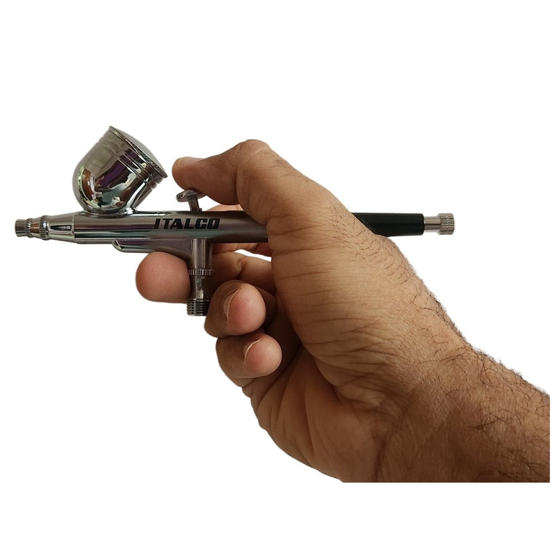 پیستوله ایربراش ایتالکو مدل کاسه فلزی کد نازل 0.1