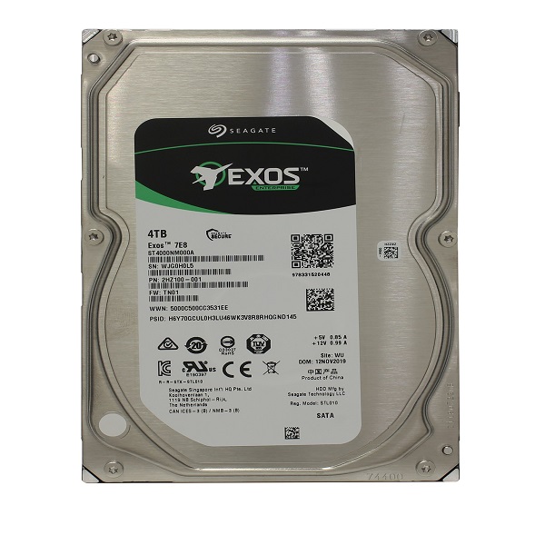 هارد اینترنال سیگیت مدل ST4000NM000A Exos 7E8 ظرفیت 4 ترابایت