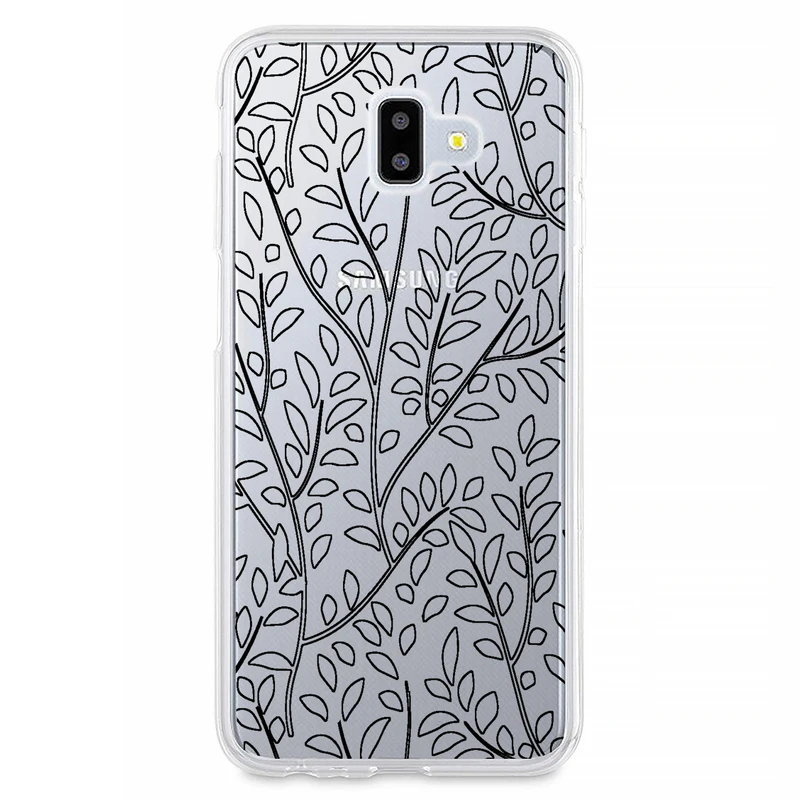 کاور مگافون طرح برگ مدل C45-B مناسب برای گوشی موبایل سامسونگ Galaxy J6 Plus