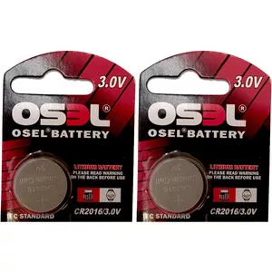 باتری سکه ای اوسل مدل CR2016 بسته دو عددی