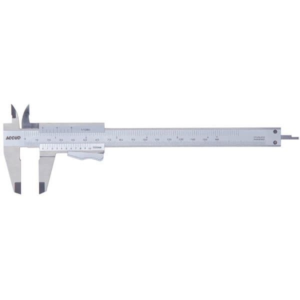 کولیس آکاد مدل 12-006-124 گستره 150-0 میلی متر کولیس آکاد مدل 12-006-124 گستره 150-0 میلی متر