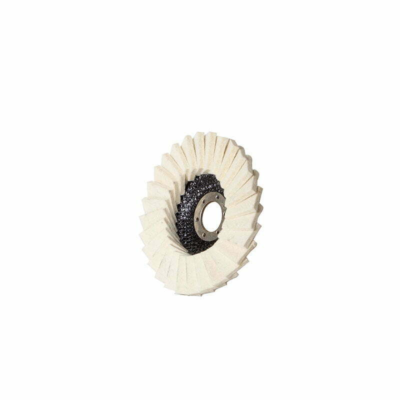 صفحه نمد پولیش طرح پره ای مدل 115mm