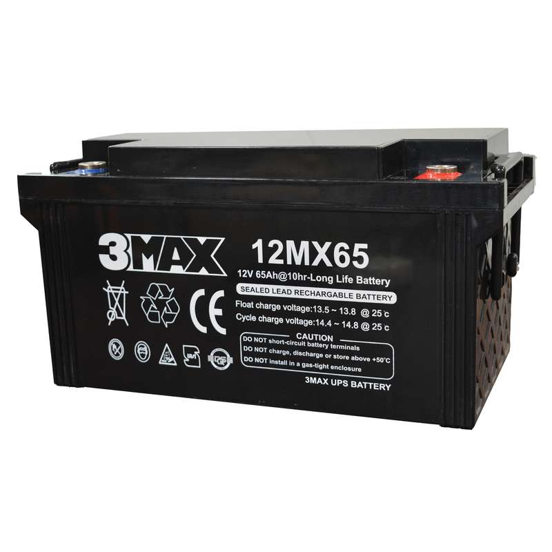 باتری یو پی اس 12 ولت 65 آمپر 3مکس مدل 12MX65