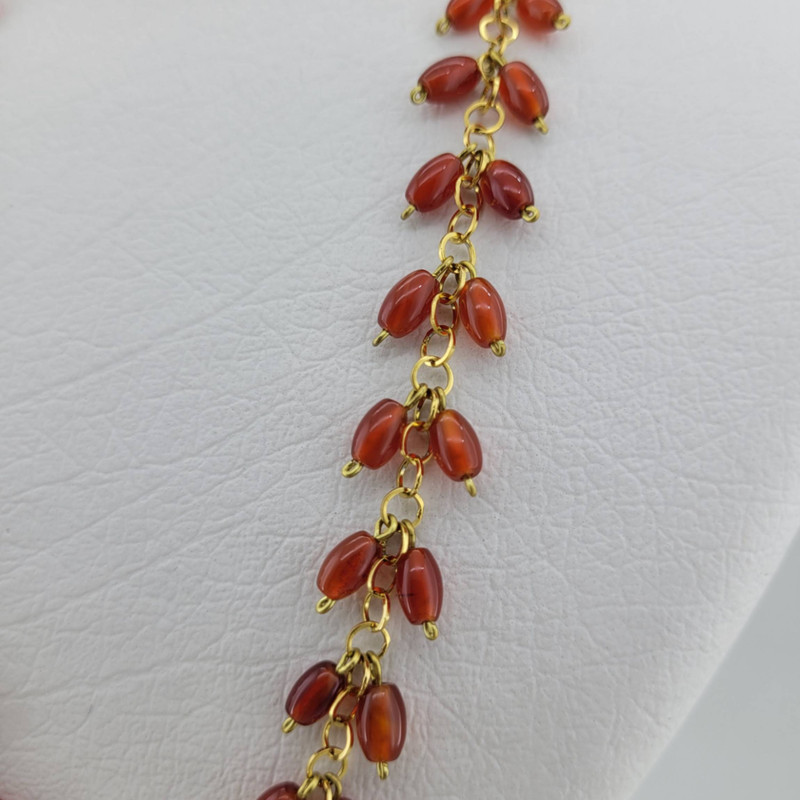 ست زنانه مدل سنگ عقیق هلی کد 4003