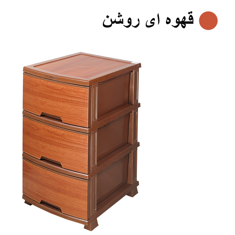 فایل کشویی رزگلد مدل چوب-l3
