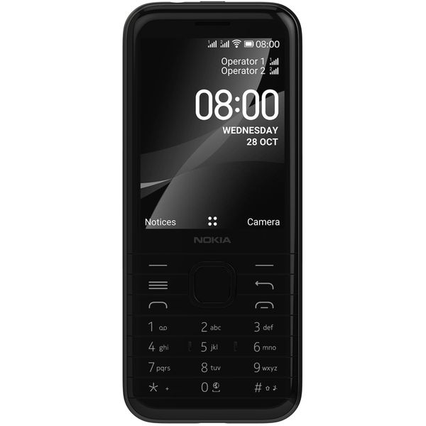 گوشی موبایل نوکیا مدل 4G 8000 TA-1311 دو سیم کارت ظرفیت 4 گیگابایت و رم 512 مگابایت گوشی موبایل نوکیا مدل 4G 8000 TA-1311 دو سیم کارت ظرفیت 4 گیگابایت و رم 512 مگابایت