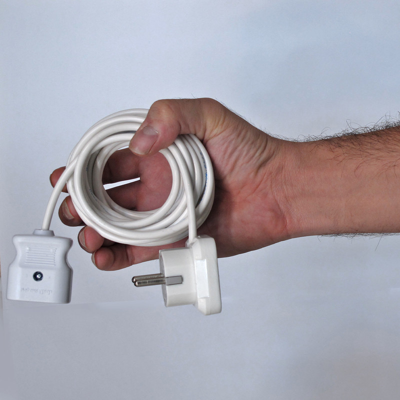 کابل سیار مدل ضامن دار  طول 4 متر