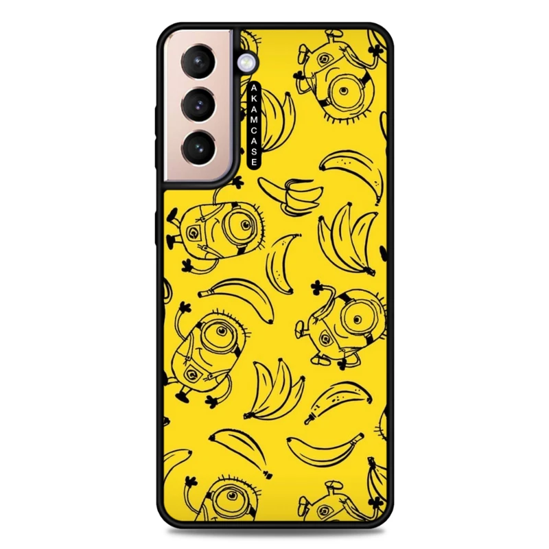 کاور آکام مدل AMC-WSGS21P-MINIONS14 مناسب برای گوشی موبایل سامسونگ Galaxy S21 Plus