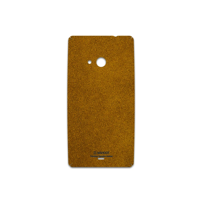 برچسب پوششی ماهوت مدل Brown-Chamois-Leather مناسب برای گوشی موبایل مایکروسافت Lumia 535