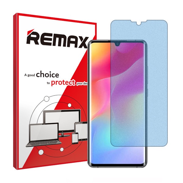 محافظ صفحه نمایش مات آنتی بلو ریمکس مدل HyMBLU مناسب برای گوشی موبایل شیائومی Mi Note 10 Lite