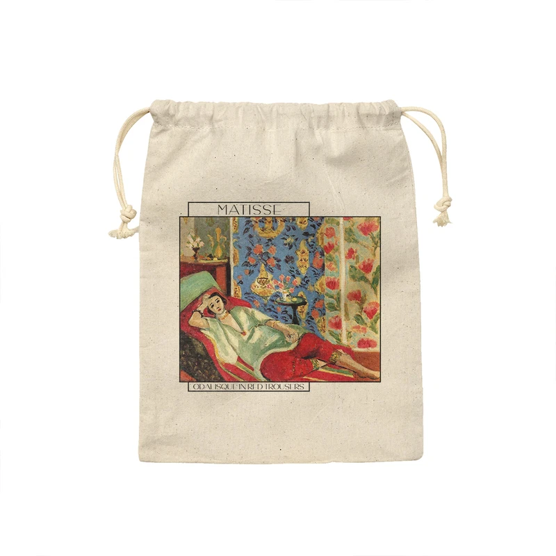 کیسه نان و سبزی ترمه طراحان ایده مدل اودالیسک در شلوار قرمزاز ماتیس کد art0631 - M