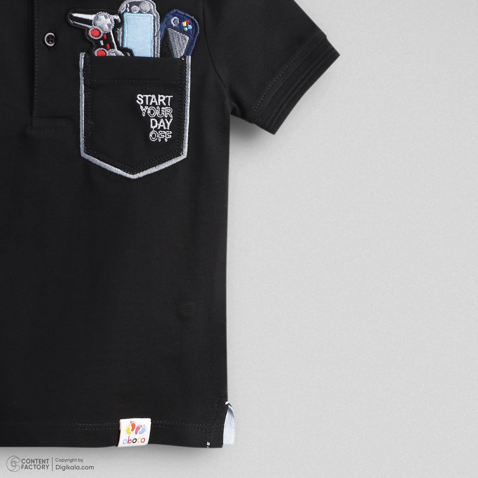 پولوشرت آستین کوتاه پسرانه وان بای وان مدل 2007324057 -  - 7