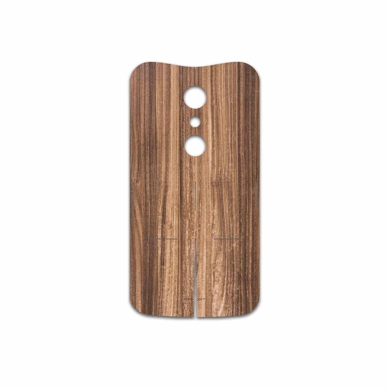 برچسب پوششی ماهوت مدل Light Walnut Wood مناسب برای گوشی موبایل موتورولا Moto G 2nd gen