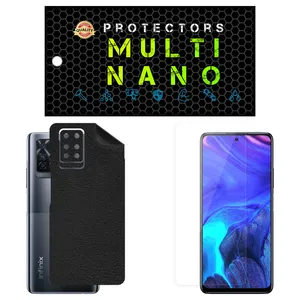 Multi Nano X-SFL Screen Protector For Infinix Note 10 Pro with back skin