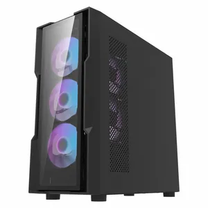 کیس کامپیوتر گیمینگ دارک فلش مدل DK431 Glass BK