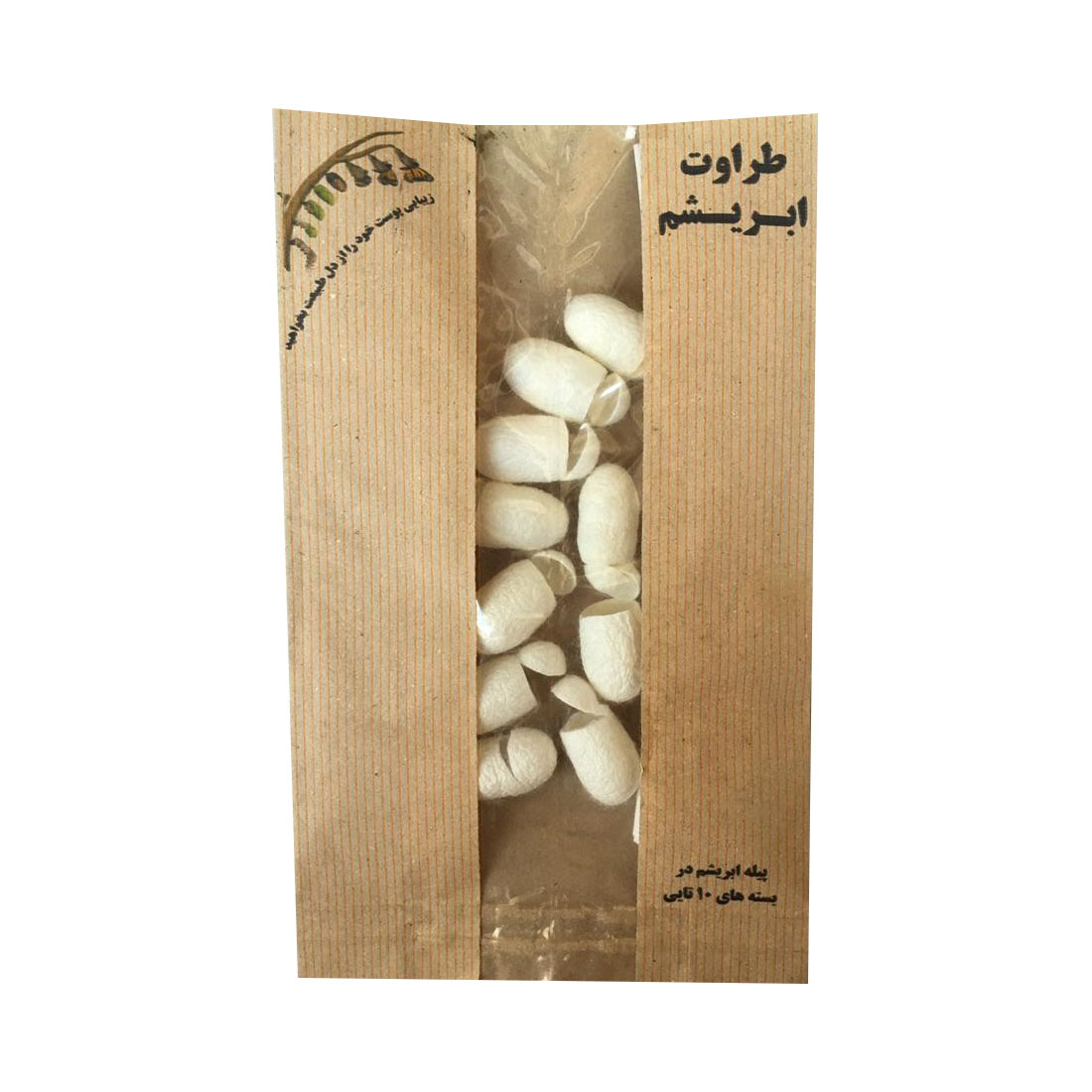 پیله ابریشم طراوت ابریشم مدل 001 بسته 10 عددی