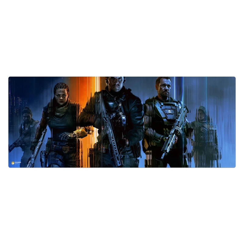 ماوس پد هومرو مدل HX075 طرح کالاف دیوتی Call of Duty سایز 40x100 سانتی‌متر