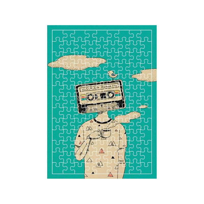 پازل 117 تکه مدل نوارکاست کد 132