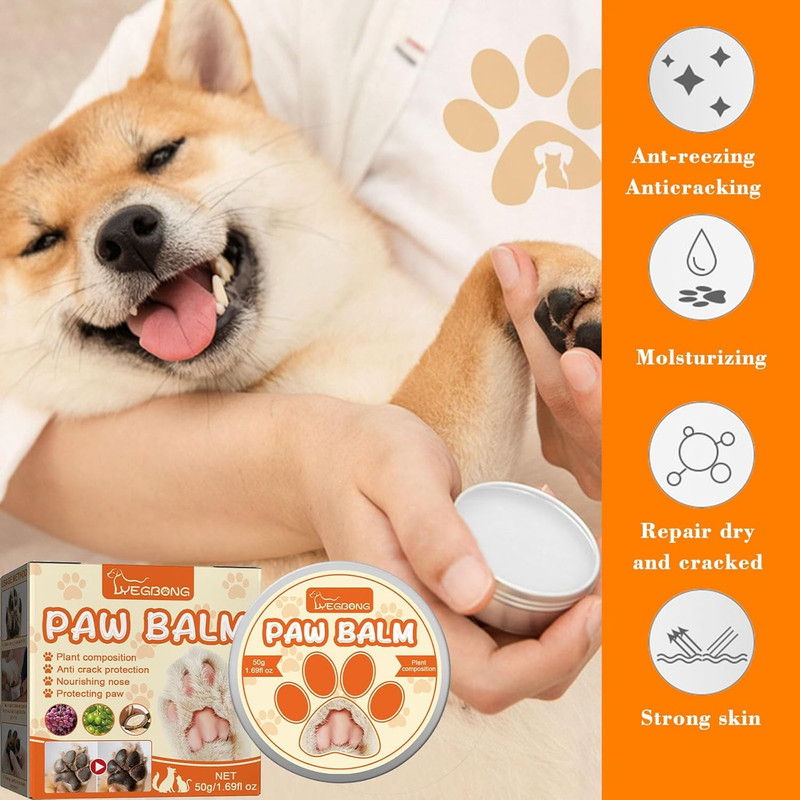 بالم مرطوب کننده و ضد ترک پنجه و بینی حیوانات Paw Balm مدل YEGBONG
