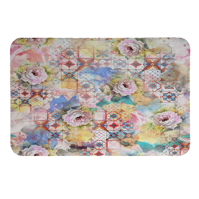  پادری طرح گل کد 5702 سایز 80 × 50 سانتی‌متر