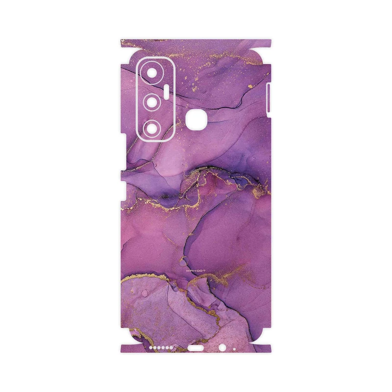 برچسب پوششی ماهوت مدل Purple Marble-FullSkin مناسب برای گوشی موبایل اینفینیکس Hot 11