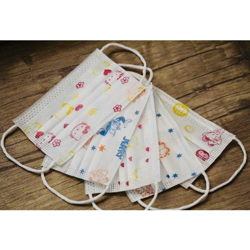 ماسک تنفسی کودک مهرسا مدل SM02 بسته 50 عددی